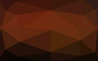 layout low poly di vettore rosso scuro.