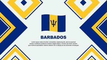 barbados bandiera astratto sfondo design modello. barbados indipendenza giorno bandiera sfondo vettore illustrazione. barbados indipendenza giorno