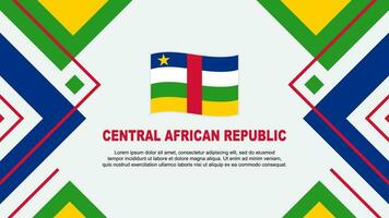 centrale africano repubblica bandiera astratto sfondo design modello. indipendenza giorno bandiera sfondo vettore illustrazione. bandiera