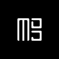 mdj lettera logo vettore disegno, mdj semplice e moderno logo. mdj lussuoso alfabeto design