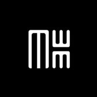 mwm lettera logo vettore disegno, mwm semplice e moderno logo. mwm lussuoso alfabeto design