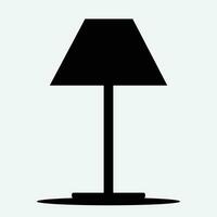 pavimento lampada vettore icone arti