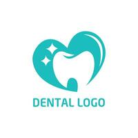 dentale clinica logo, dentista logo, dente astratto logo design vettore modello