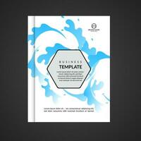 creativo annuale libro copertina design vettore