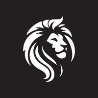 disegno dell'illustrazione del modello di vettore di logo della testa di leone