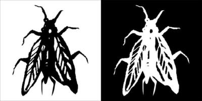 illustrazione vettore grafica di insetto icona