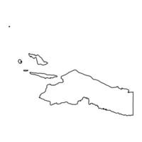 papua Provincia carta geografica, amministrativo divisione di Indonesia. vettore illustrazione.