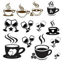 caffè tazza vettore grafico design illustratore