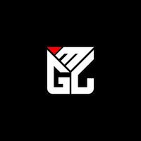 mgl lettera logo vettore disegno, mgl semplice e moderno logo. mgl lussuoso alfabeto design
