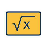 Icona di formula vettoriale