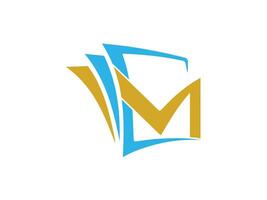 m finanziario logo icona vettore formato