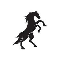 cavallo logo icona, design vettore illustrazione modello.