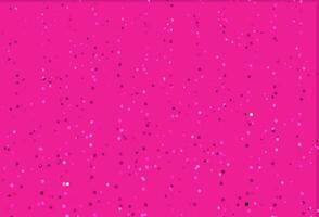 copertina vettoriale rosa chiaro in stile poligonale con cerchi.