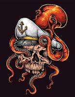 tatuaggio teschio marinaio