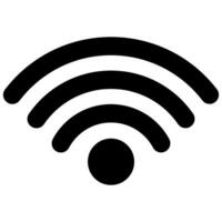 wi fi Internet accesso punto icona, senza fili fedeltà Wi-Fi connessione vettore