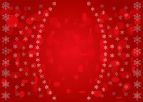 allegro Natale rosso sfondo illustrazione vettore
