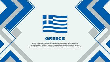 Grecia bandiera astratto sfondo design modello. Grecia indipendenza giorno bandiera sfondo vettore illustrazione. Grecia bandiera
