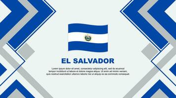 EL salvador bandiera astratto sfondo design modello. EL salvador indipendenza giorno bandiera sfondo vettore illustrazione. EL salvador bandiera