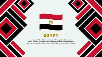 Egitto bandiera astratto sfondo design modello. Egitto indipendenza giorno bandiera sfondo vettore illustrazione. Egitto