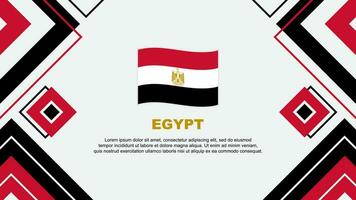 Egitto bandiera astratto sfondo design modello. Egitto indipendenza giorno bandiera sfondo vettore illustrazione. Egitto sfondo
