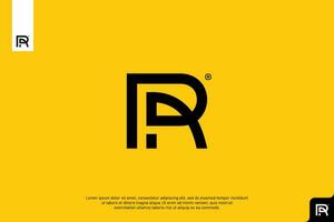 il lettera RA logo icona vettore