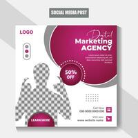 attività commerciale crescita marketing agenzia promozione sociale media inviare. vettore