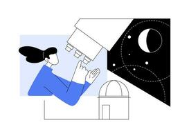 astronomia isolato cartone animato vettore illustrazioni.