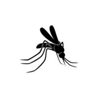 zanzara insetti volanti vettori virus sanguisughe vettore disegnato zanzare