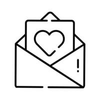 saluto carta su Busta mostrando concetto icona di saluto carta, invito carta vettore design
