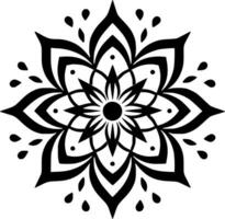 mandala - minimalista e piatto logo - vettore illustrazione