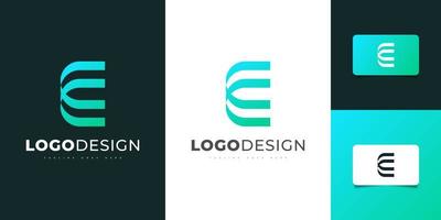 design moderno e astratto del logo della lettera c con un concetto minimalista. simbolo grafico dell'alfabeto per l'identità aziendale aziendale vettore