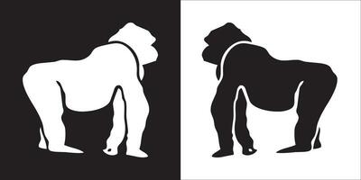 illustrazione vettore grafica di scimmia icona