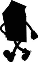 illustrazione di un' personaggio latte scatola personaggio.clip, amore, cartone, bianca, la gioia, pensare, viso, emozione, carta, etichetta, Salute, cioccolato, simbolo, semplice, icona, disegno, impostare, isolato, arrabbiato, cartone animato. vettore
