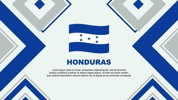 Honduras bandiera astratto sfondo design modello. Honduras indipendenza giorno bandiera sfondo vettore illustrazione. indipendenza giorno