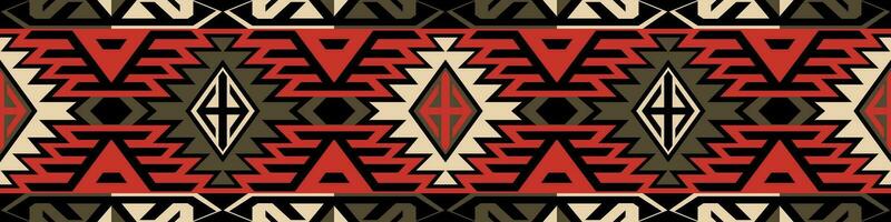 colorato geometrico etnico modello. orientale, occidentale, azteco, tribale tradizionale. senza soluzione di continuità modello. tessuto, piastrella, sfondo, tappeto, sfondo, vestiario, pareo, fasciatura, batik, tessuto, vettore modello.