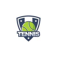 logo del tennis distintivo sportivo logo americano sport vettore