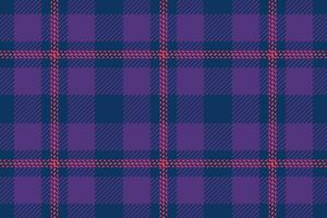 tessile senza soluzione di continuità struttura di dai un'occhiata modello sfondo con un' tessuto plaid tartan vettore. vettore