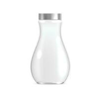 vettore bicchiere vaso isolato su bianca sfondo