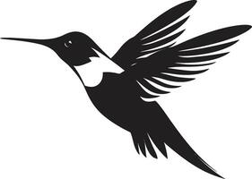veloce serenata emblematico colibrì gioiello Ali colibrì logo design vettore