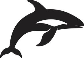 acquatico inno balena emblema design balena canzone serenata iconico balena vettore