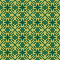 verde oliva giallo mandala arte senza soluzione di continuità modello floreale creativo design sfondo vettore illustrazione