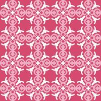 rosso magenta viola rosa mandala arte senza soluzione di continuità modello floreale creativo design sfondo vettore illustrazione