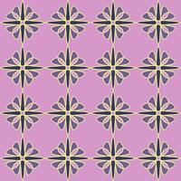 viola magenta viola lavanda mandala floreale creativo senza soluzione di continuità modello design sfondo vettore illustrazione