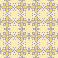 giallo viola magenta viola lavanda mandala senza soluzione di continuità modello floreale fiore creativo Vintage ▾ design sfondo vettore illustrazione