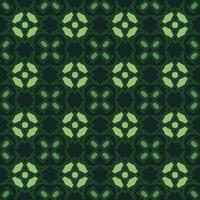 verde oliva mandala arte senza soluzione di continuità modello floreale creativo design sfondo vettore illustrazione