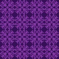 viola magenta viola lavanda mandala arte senza soluzione di continuità modello floreale creativo design sfondo vettore illustrazione