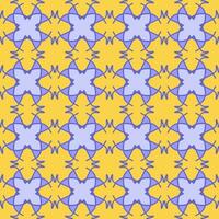 giallo viola magenta viola lavanda mandala senza soluzione di continuità modello floreale fiore creativo Vintage ▾ design sfondo vettore illustrazione