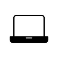 il computer portatile icona design modello vettore