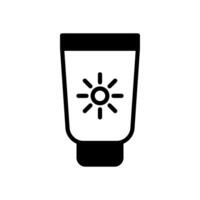 protezione solare icona design modello vettore