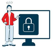 firewall per casa e piccolo ufficio vettore